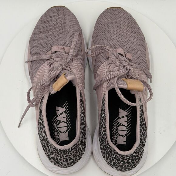 New Balance Womens Fresh Foam Roav Pink Leopard Running Shoes Sneakers Size 9.5B - Picture 6 of 8